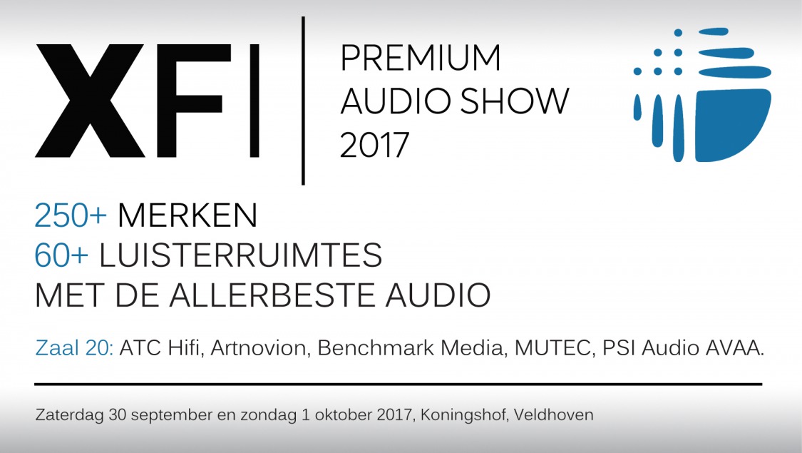 ATC Hifi, Artnovion en Mutec ook dit jaar op de X-fi Audioshow