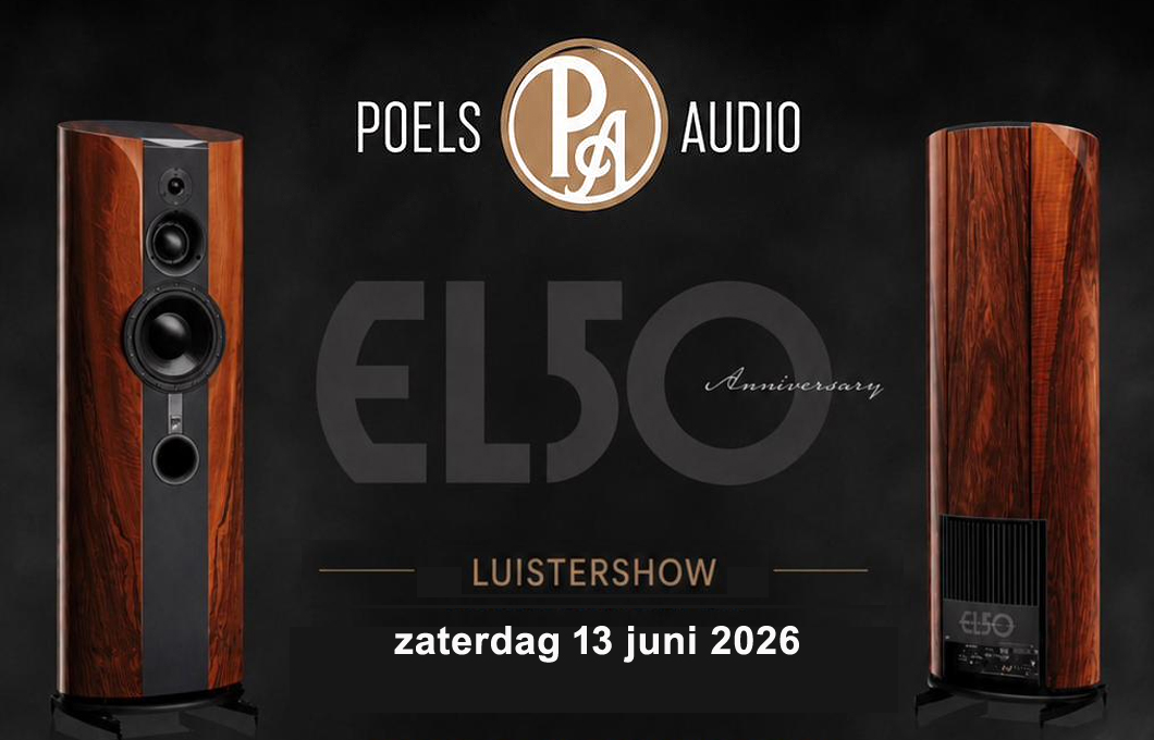 Presentatie ATC EL 50 in de nieuwe luisterruimte van Poels Audio